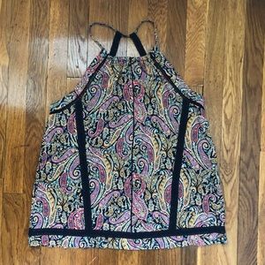 Lucky Brand Flowy Paisley Tank